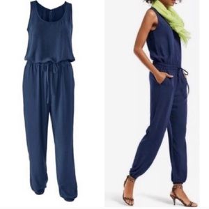 CAbi French Navy Jumpsuit  (M)